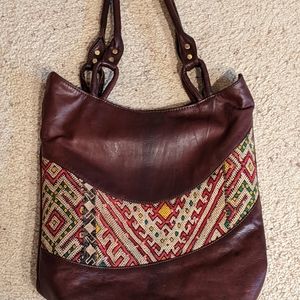 Leather purse